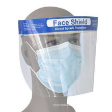 Chirurgische Einmal-Gesichtsmaske mit Anti-Fog-Schild
